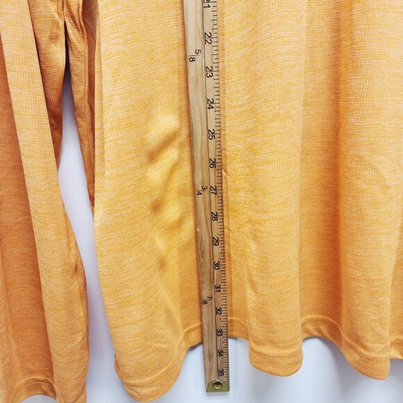 Haimont Mens Long Sleeve Yellow Pullover Shirt Size 3XL - Picture 7 of 7